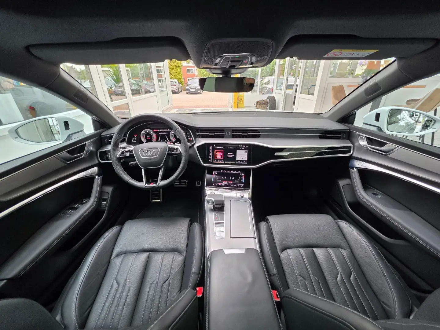 A7 Sportback 40 TDI quattro S Line Optik Schwarz