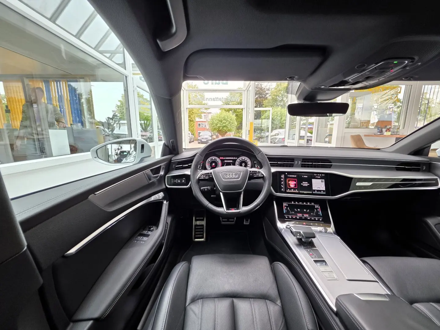 A7 Sportback 40 TDI quattro S Line Optik Schwarz