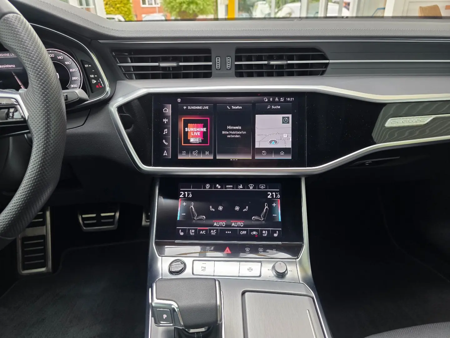 A7 Sportback 40 TDI quattro S Line Optik Schwarz
