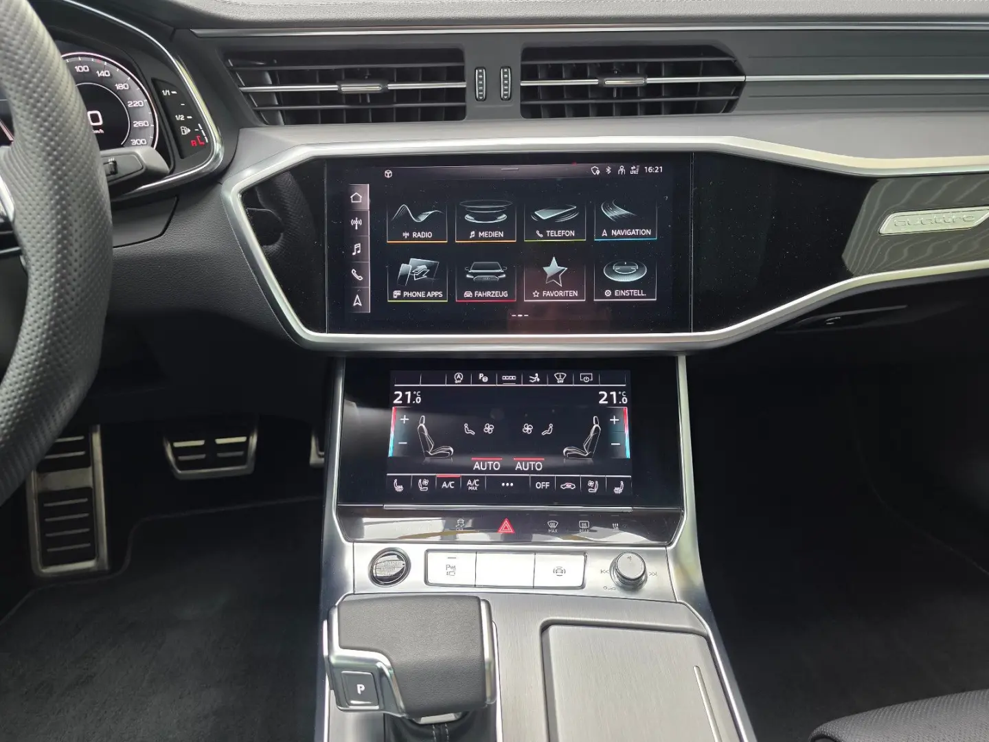 A7 Sportback 40 TDI quattro S Line Optik Schwarz