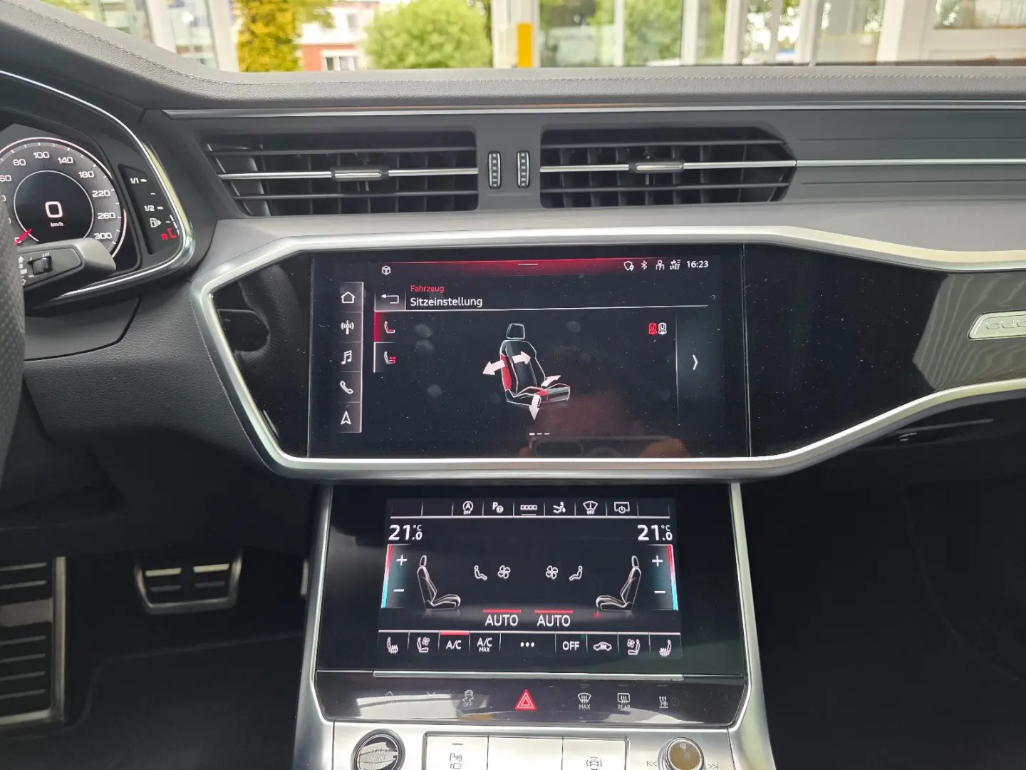 A7 Sportback 40 TDI quattro S Line Optik Schwarz