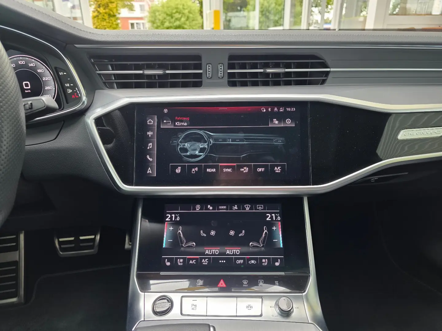 A7 Sportback 40 TDI quattro S Line Optik Schwarz