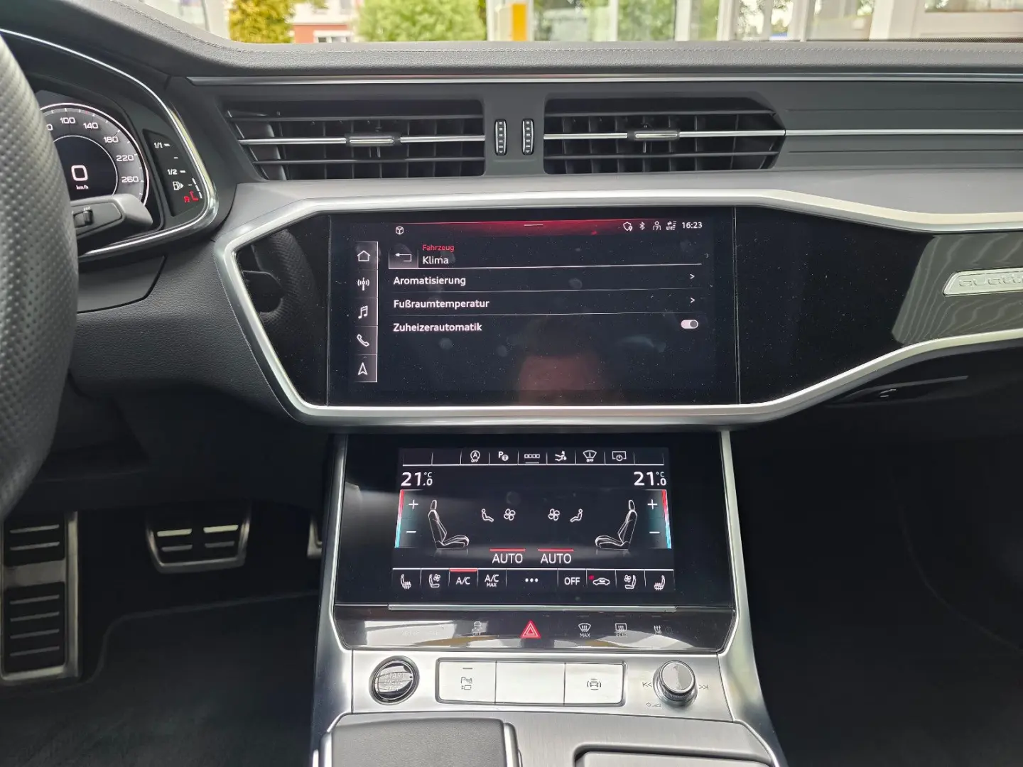 A7 Sportback 40 TDI quattro S Line Optik Schwarz
