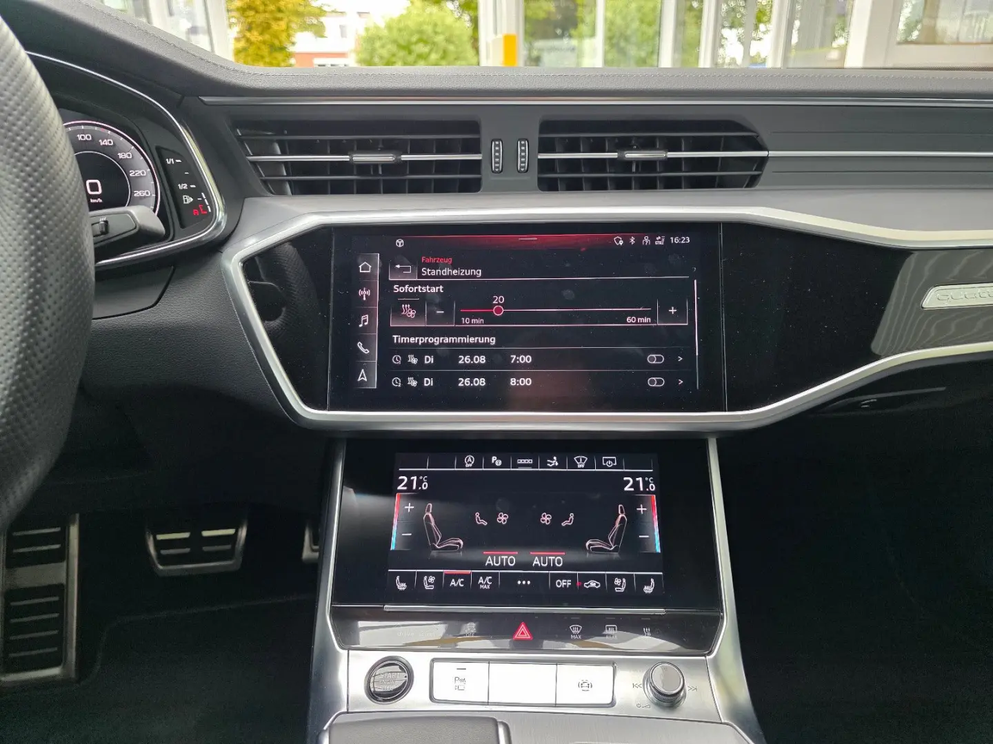 A7 Sportback 40 TDI quattro S Line Optik Schwarz