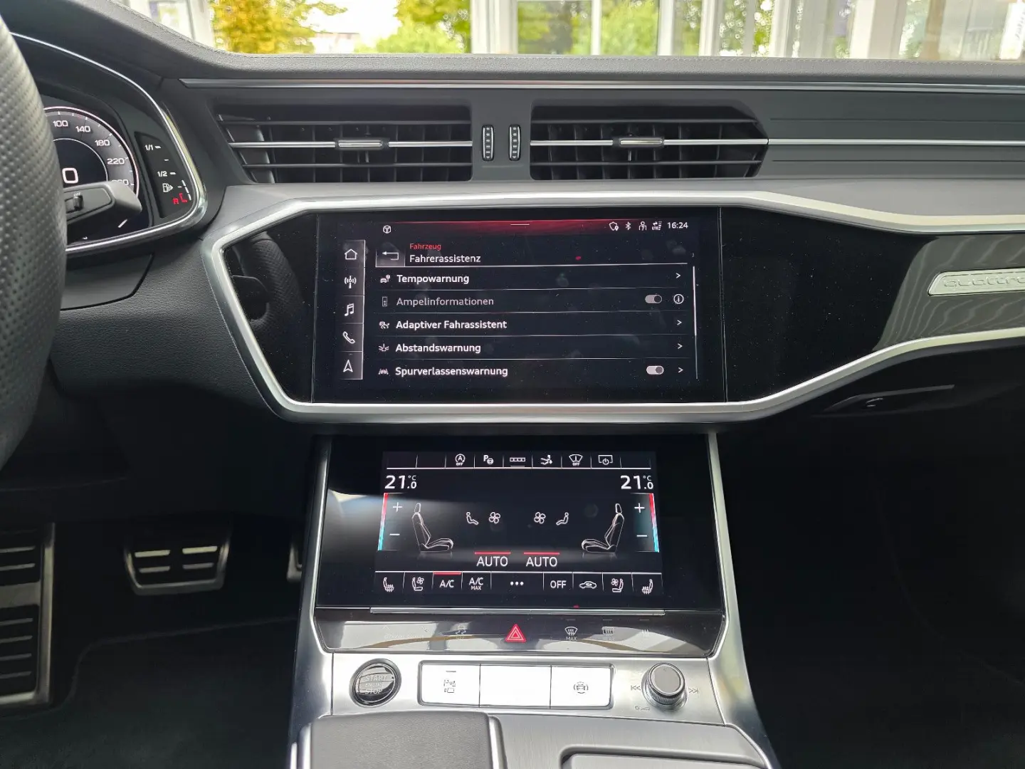 A7 Sportback 40 TDI quattro S Line Optik Schwarz