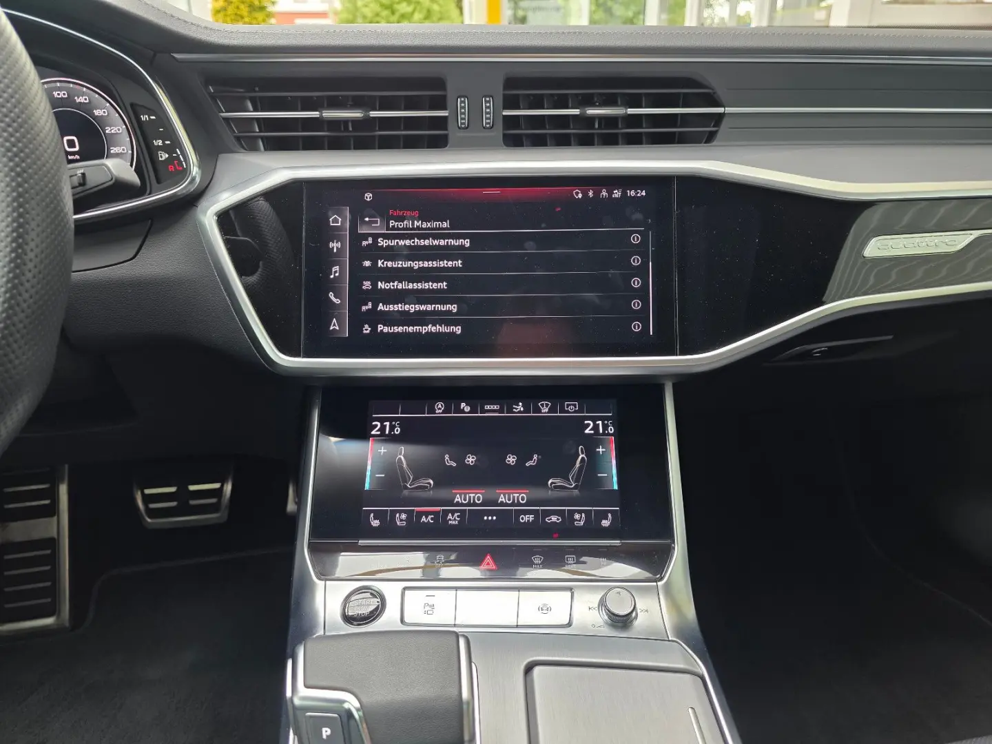 A7 Sportback 40 TDI quattro S Line Optik Schwarz