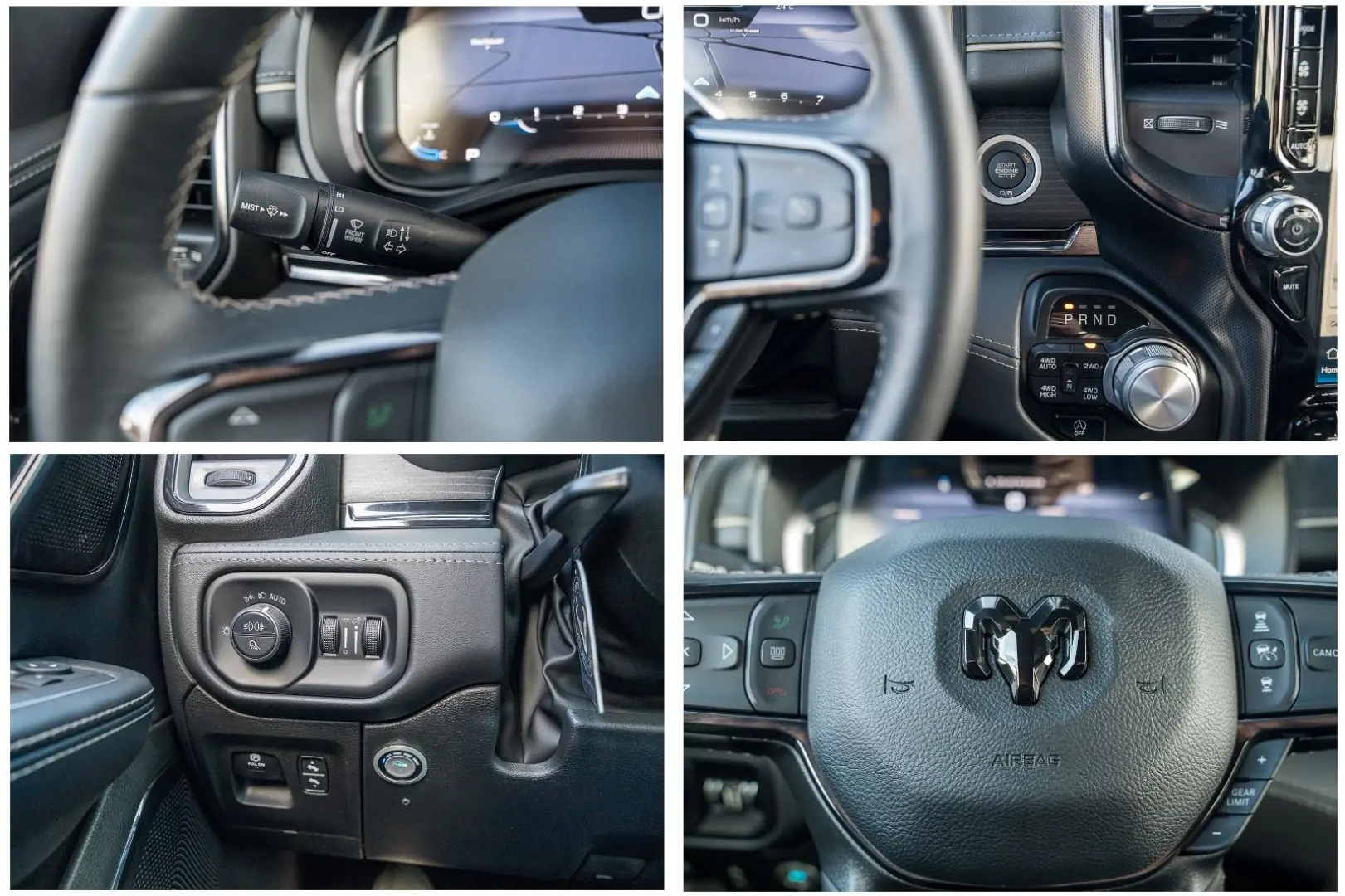 RAM 5.7 Limited/Pano/360*Prins/LUFT/HUD/DIC-TACH