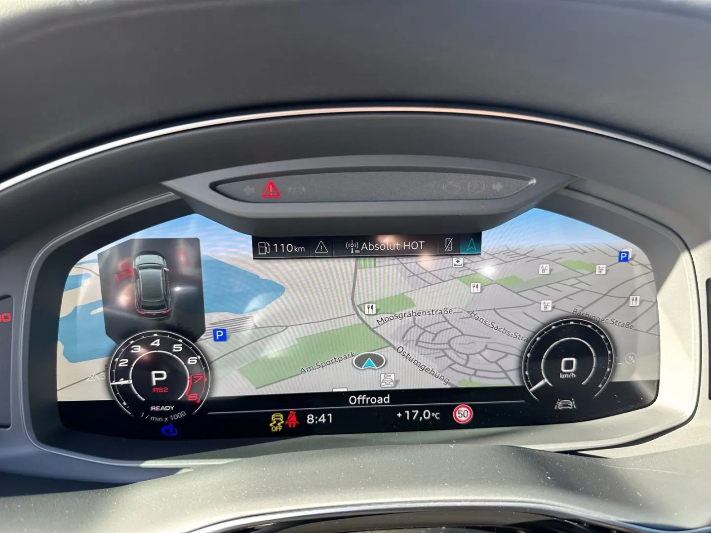 RS Q8 SUV performance tiptr. Vmax305 Stdhz PANO
