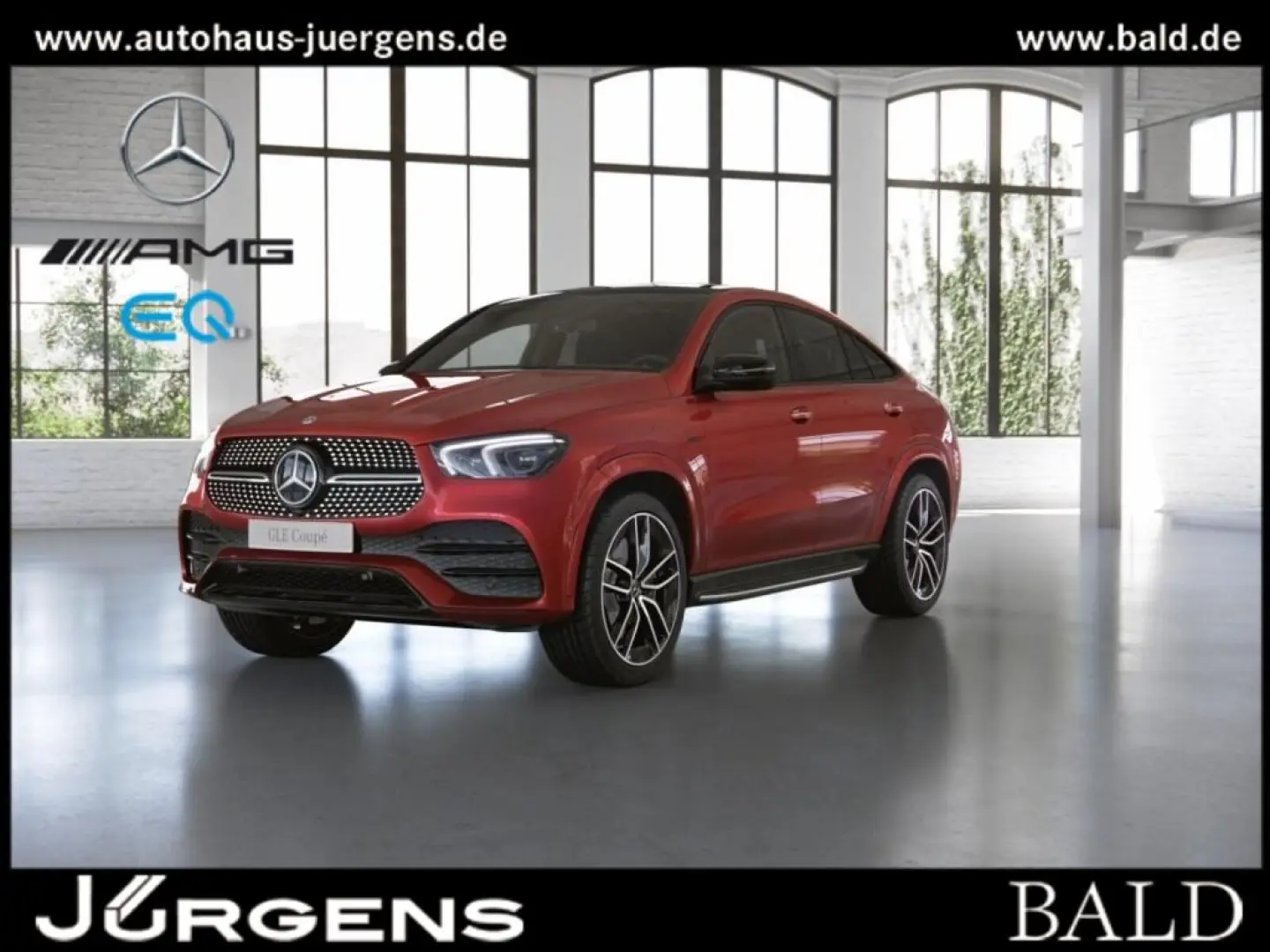 GLE 350 e 4M Coupé AMG-Sport/Pano/Burm/360/AIRM