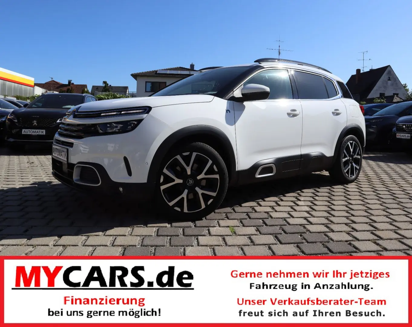 C5 Aircross Shine Hyb. Panorama*AHK*Leder