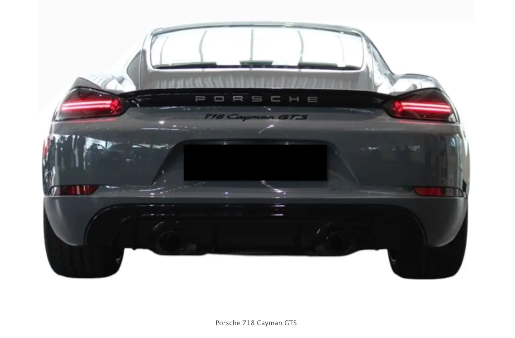 Porche Cayman 718 GTS