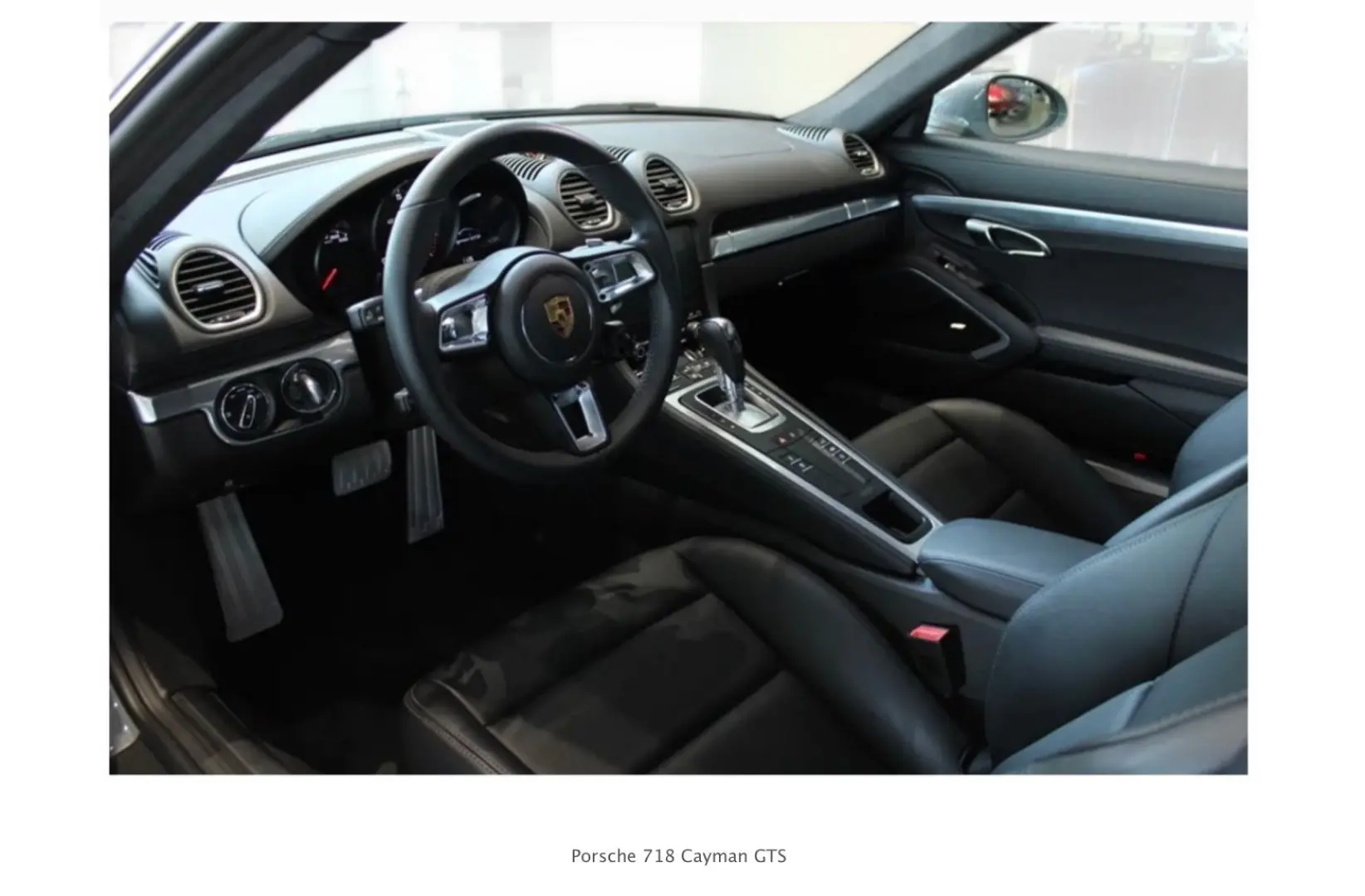 Porche Cayman 718 GTS