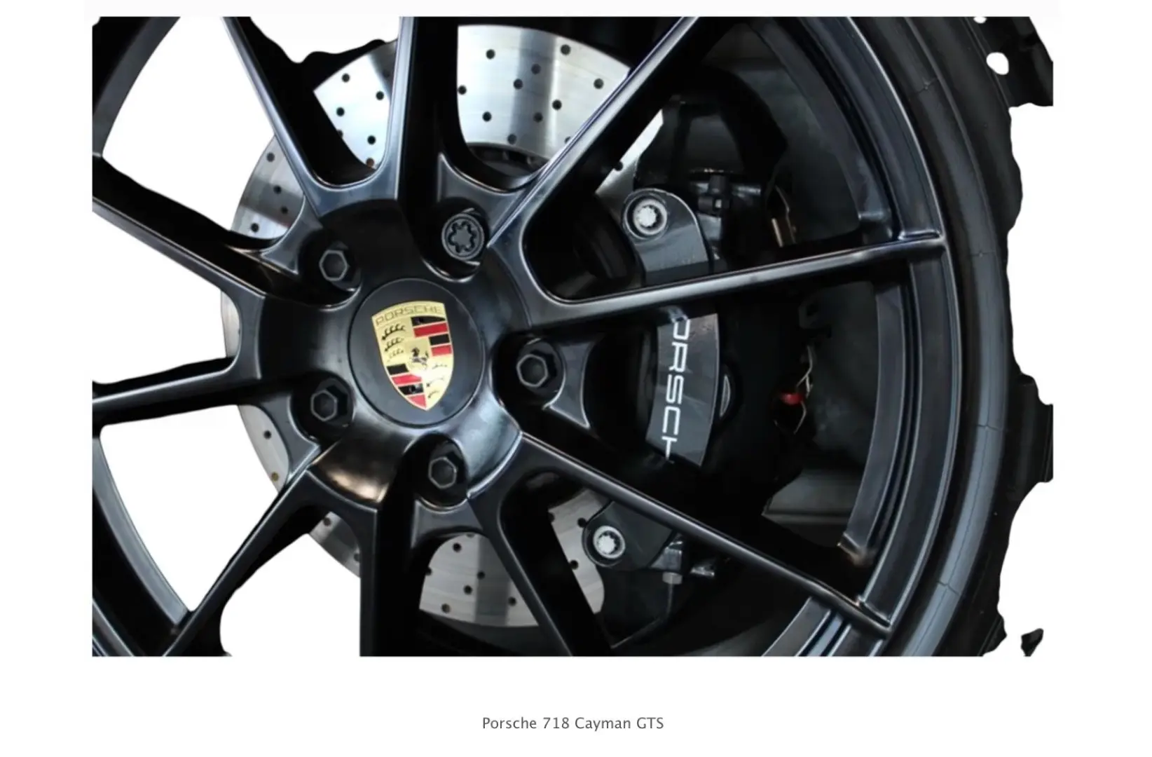 Porche Cayman 718 GTS