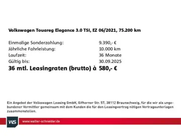 Touareg 3.0 TSI eHybrid 4Motion Elegance AHK Pan