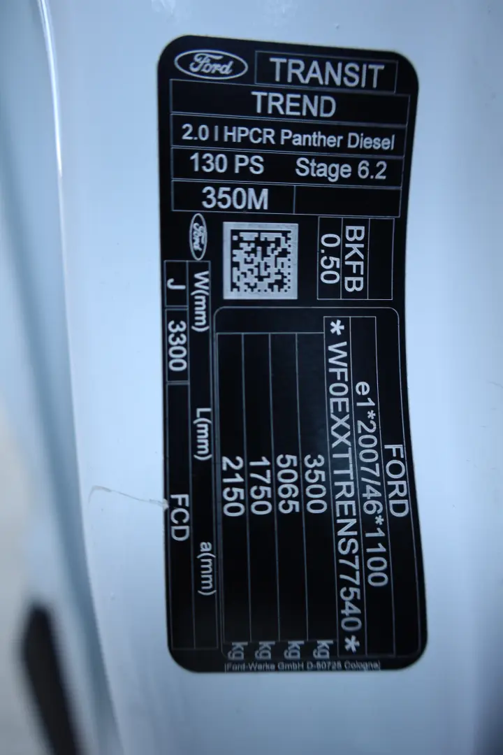 Ford Transit L2H2 2.0D 130CP