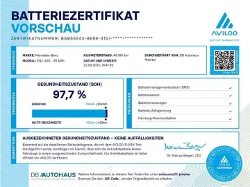 EQC 400 4MATIC Fahrassistenz-Paket