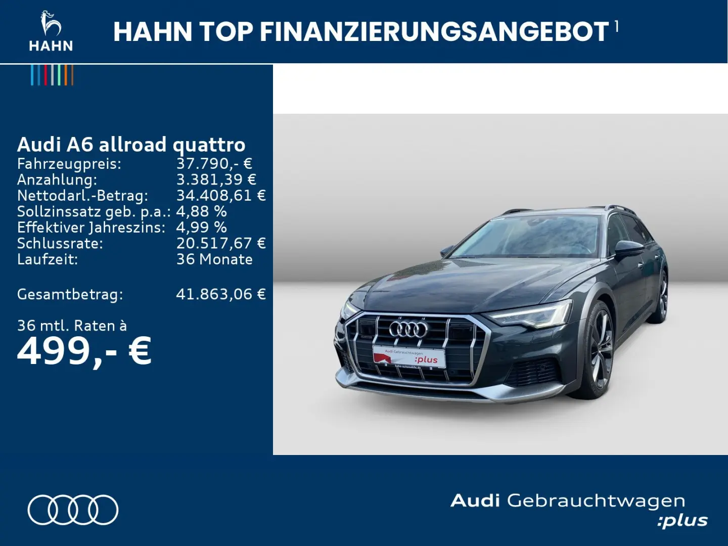 A6 Allroad 40TDI qua S-Trc HUD Matrix CAM
