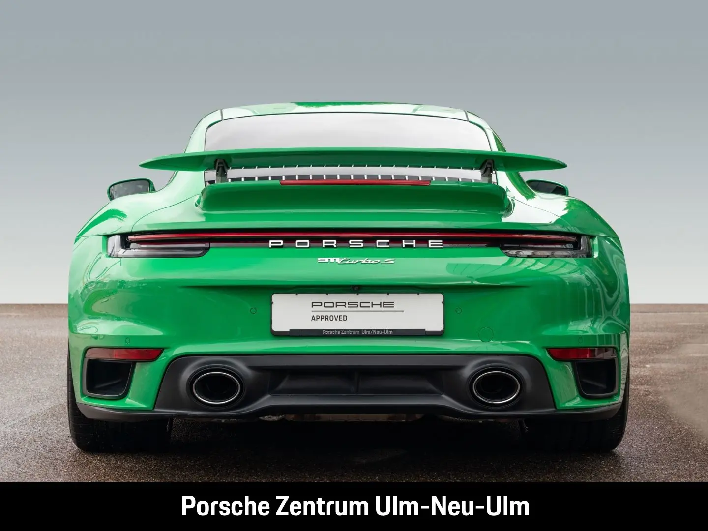 992 911 Turbo S Pythongrün Sportabgasanlage LED