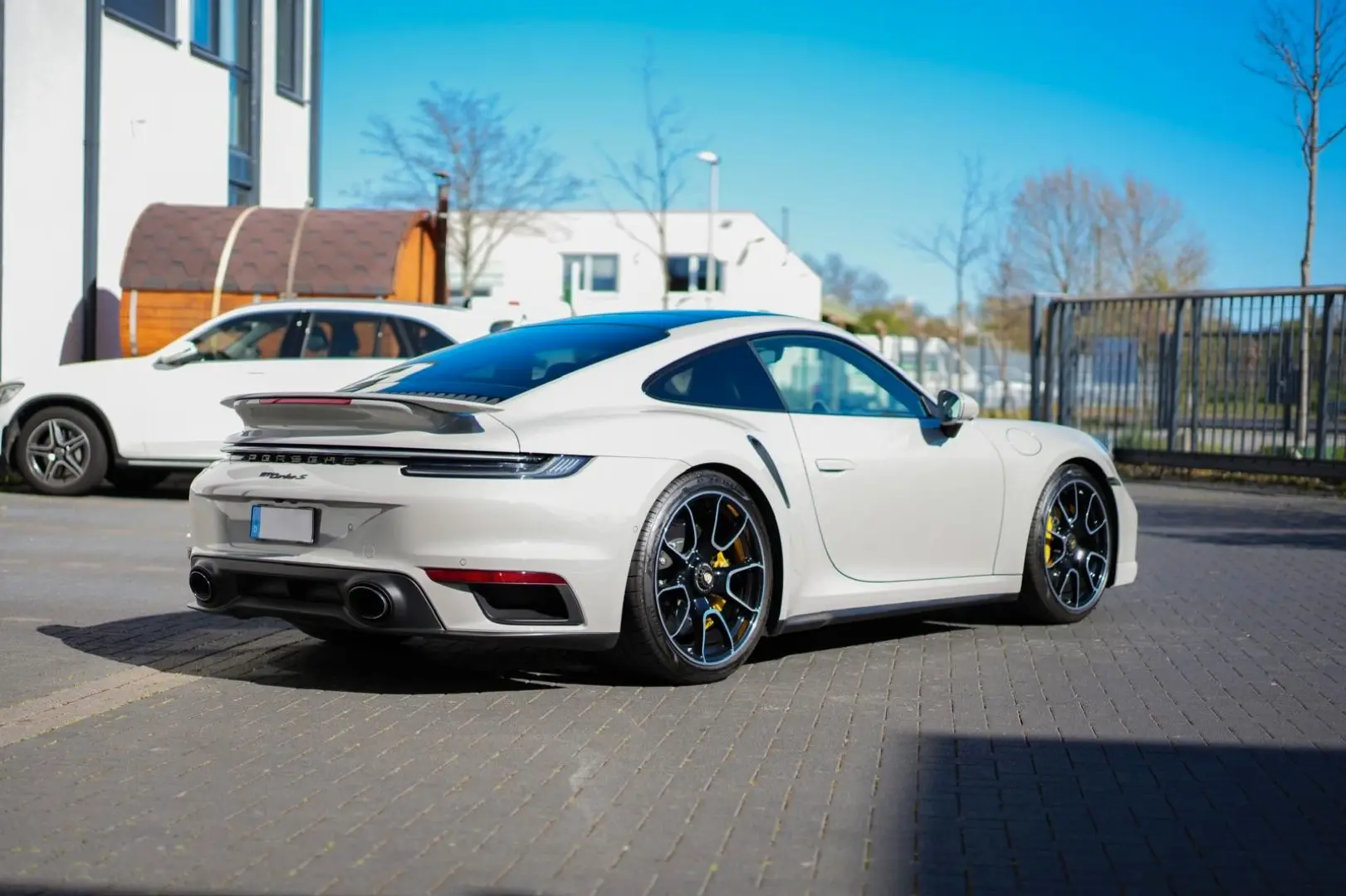 992 Turbo S Coupé  Kreide Porsche Approved Voll