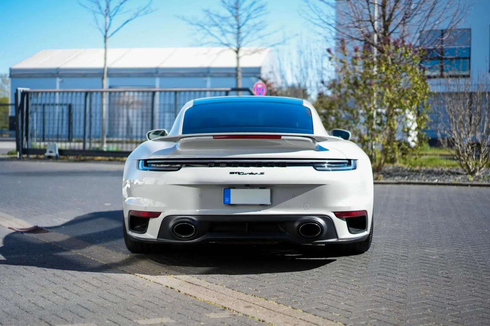 992 Turbo S Coupé  Kreide Porsche Approved Voll
