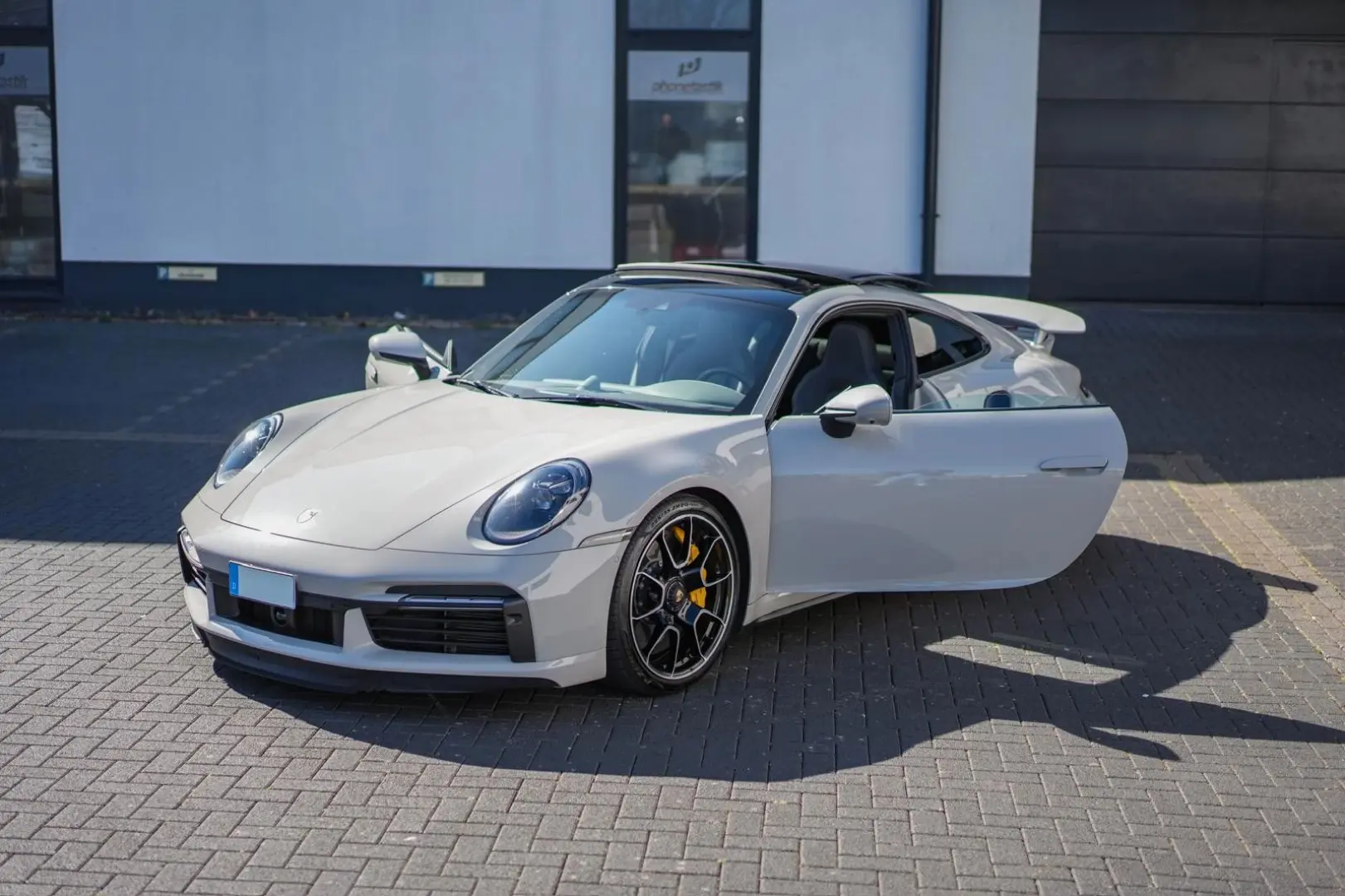 992 Turbo S Coupé  Kreide Porsche Approved Voll