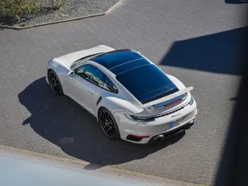 992 Turbo S Coupé  Kreide Porsche Approved Voll