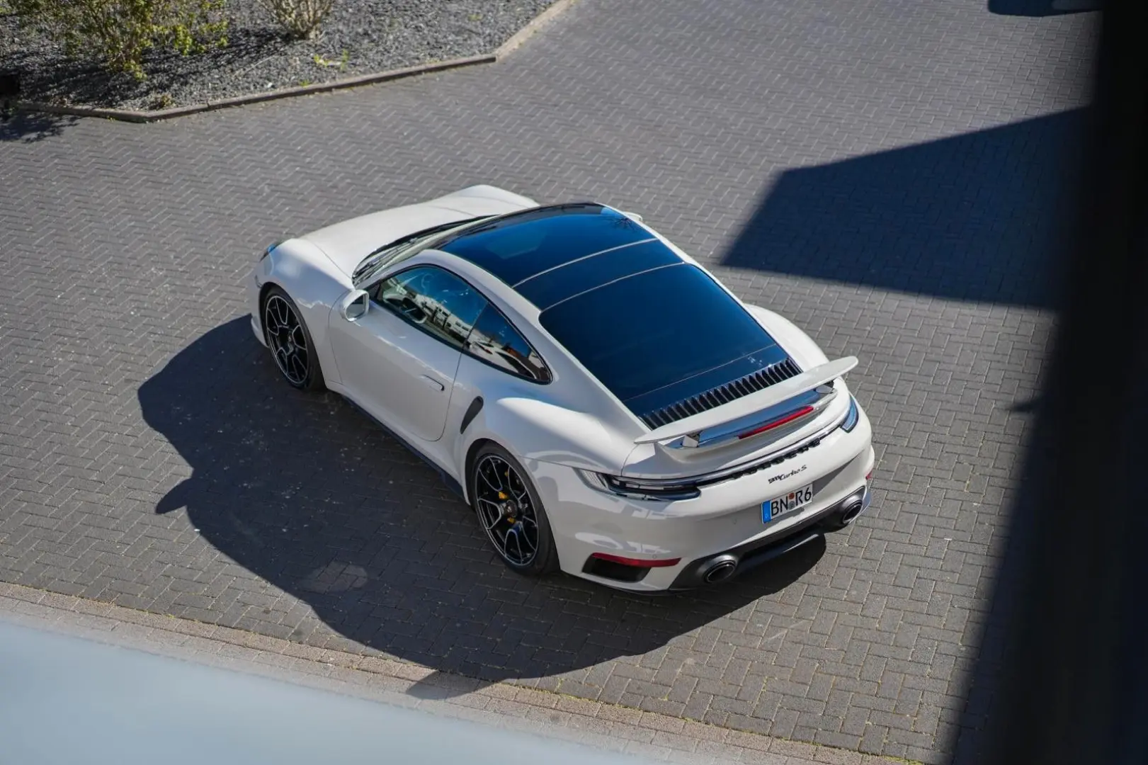992 Turbo S Coupé  Kreide Porsche Approved Voll