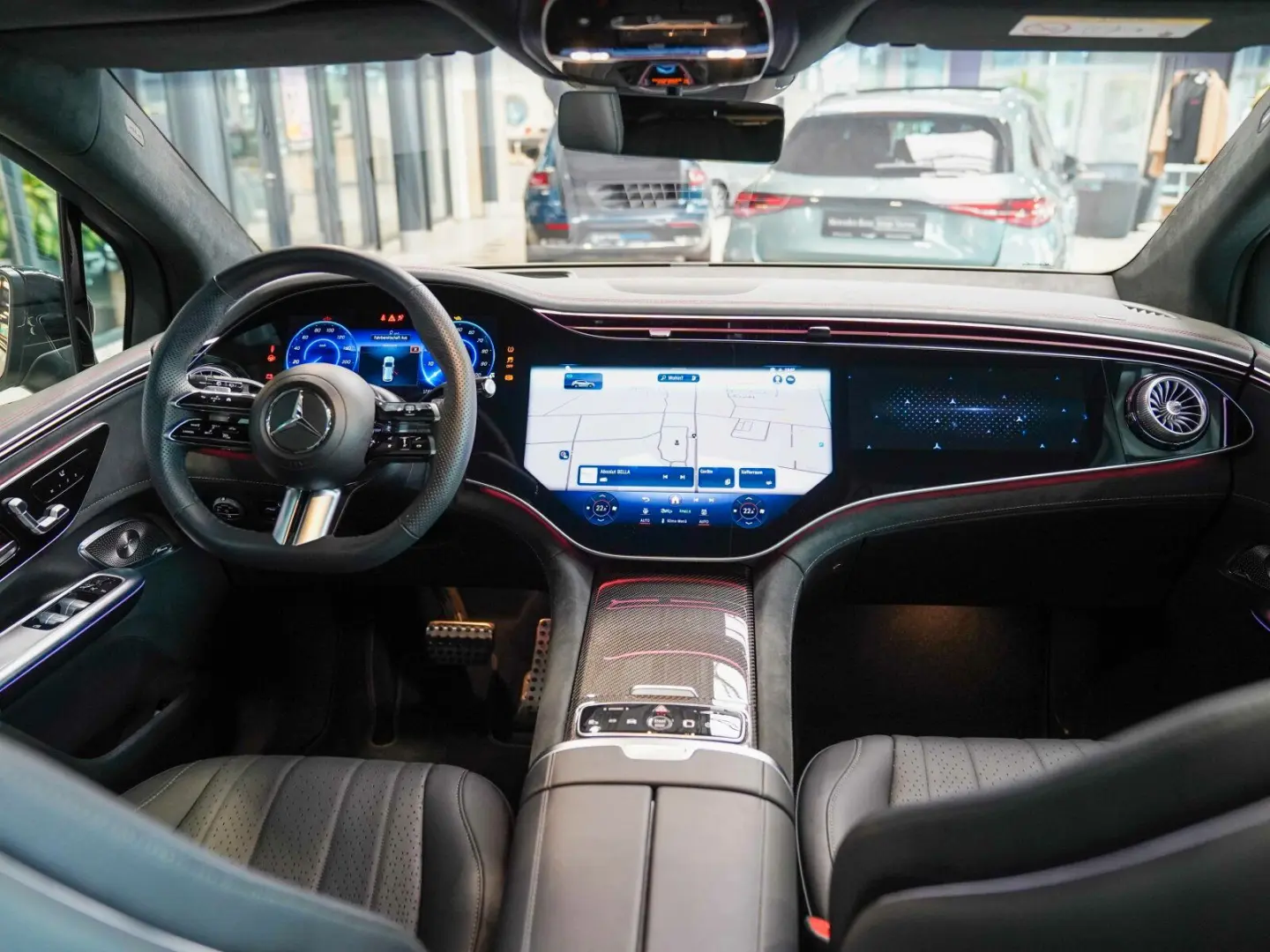 Mercedes-Benz EQE SUV 500 4M AMG Line Carbon HYPERSCREEN