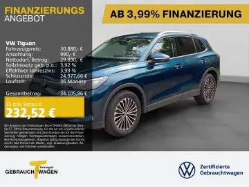 Tiguan 1.5 TSI DSG LIFE LM18 AHK NAVI KAMERA