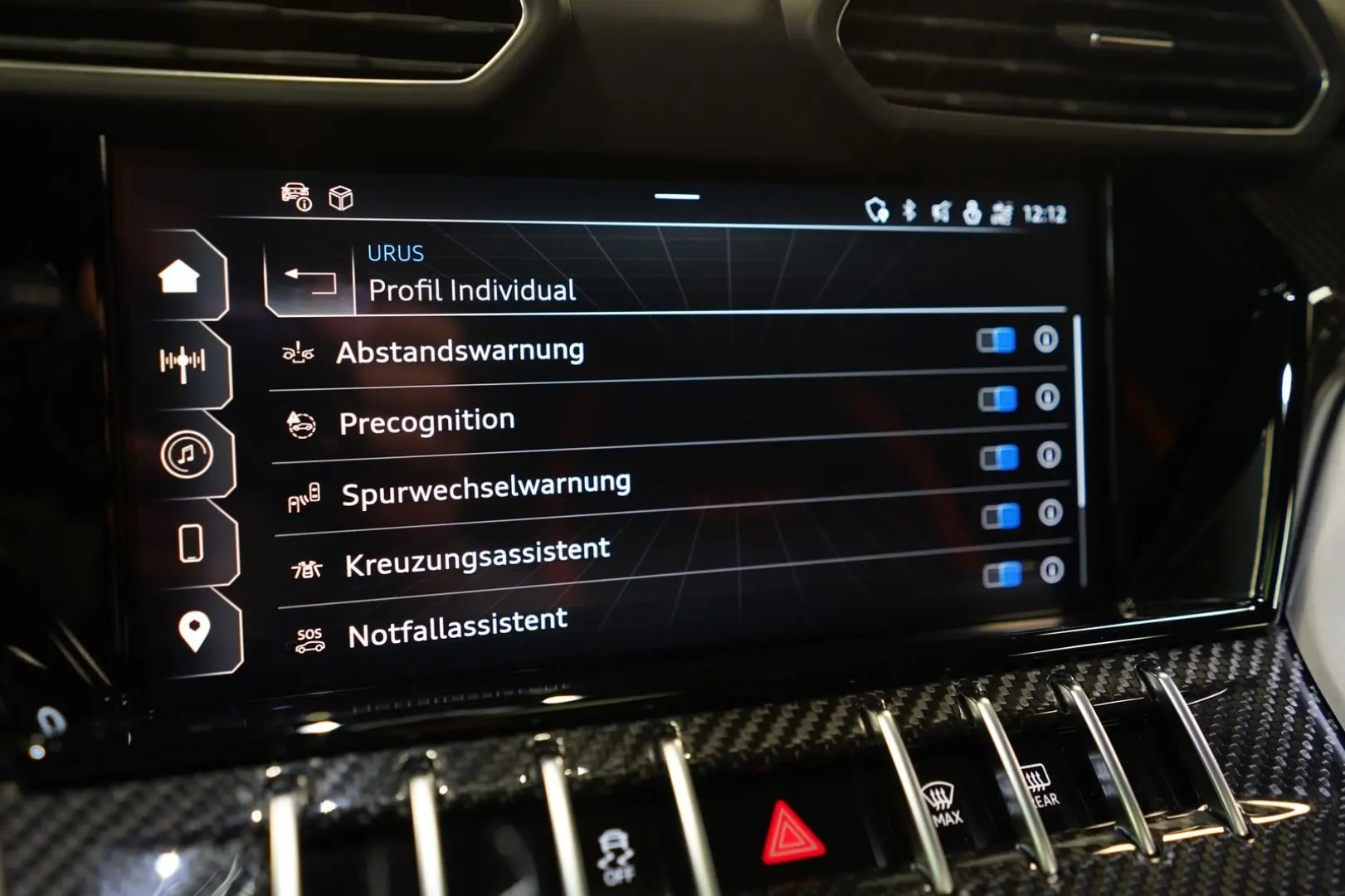 Urus S PERFORMANTE UMBAU PANO CARBON HUD 23''
