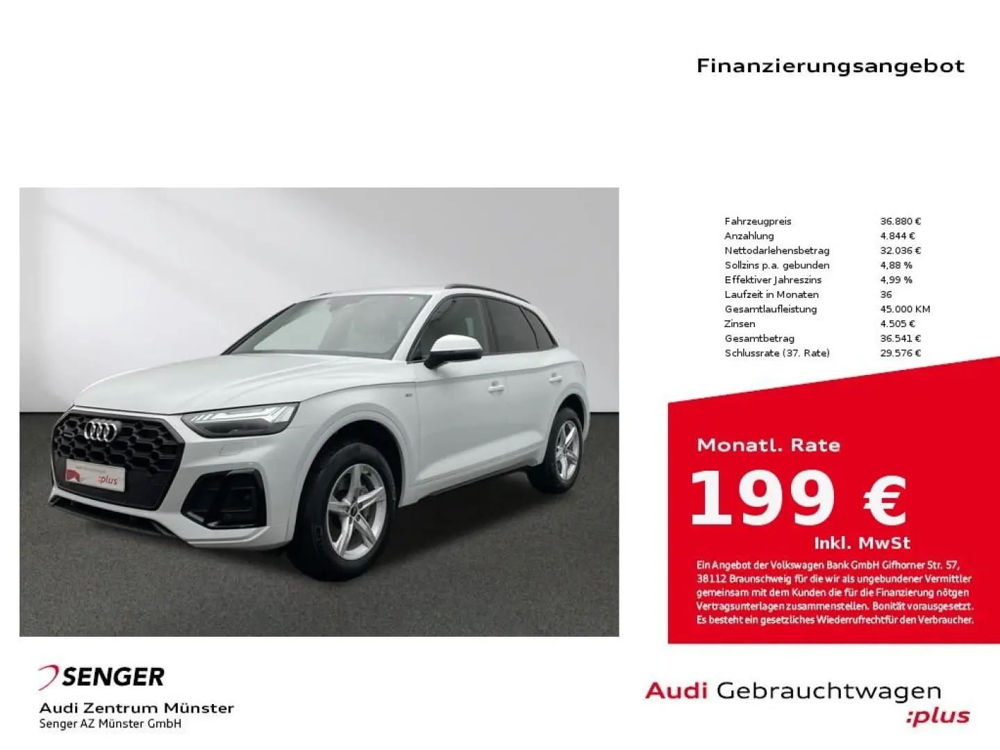Q5 40 TDI quattro S line MMI Kamera Matrix AHK
