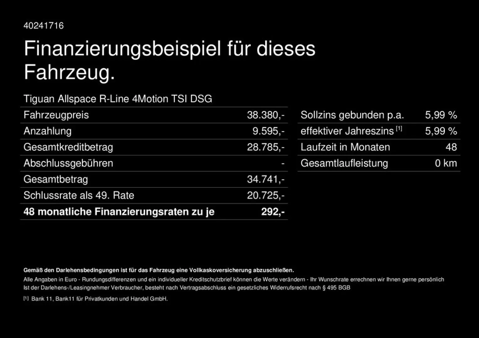 Tiguan Allspace R-Line 4Mo TSI DSG|20