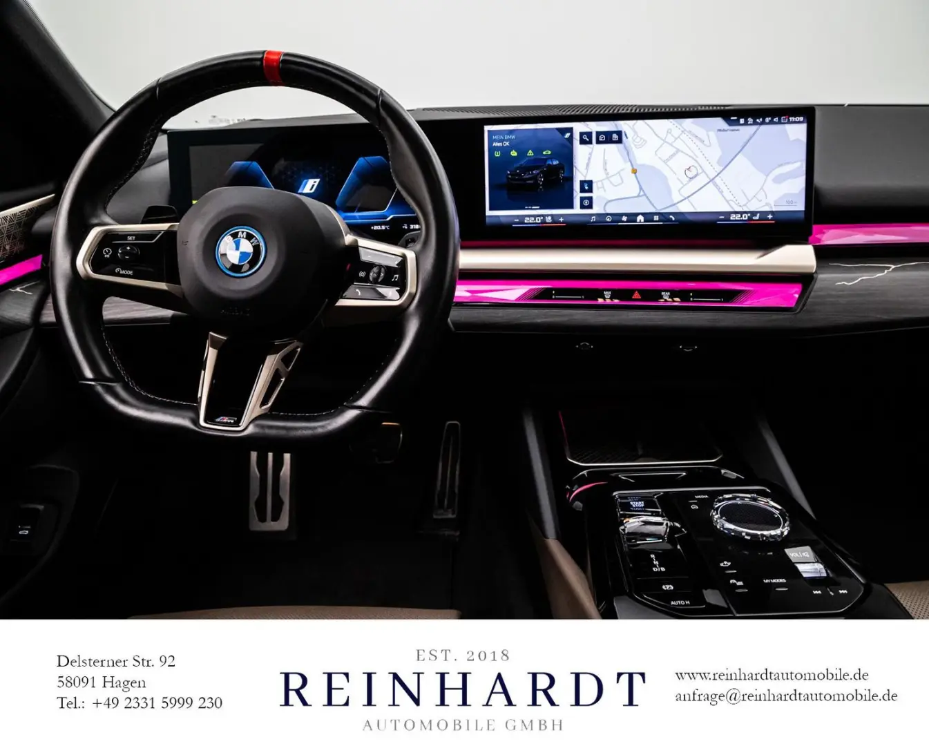 BMW i5 M60 LIMOUSINE xDRIVE ICONIC/ACC/HuD/PANO/B&W