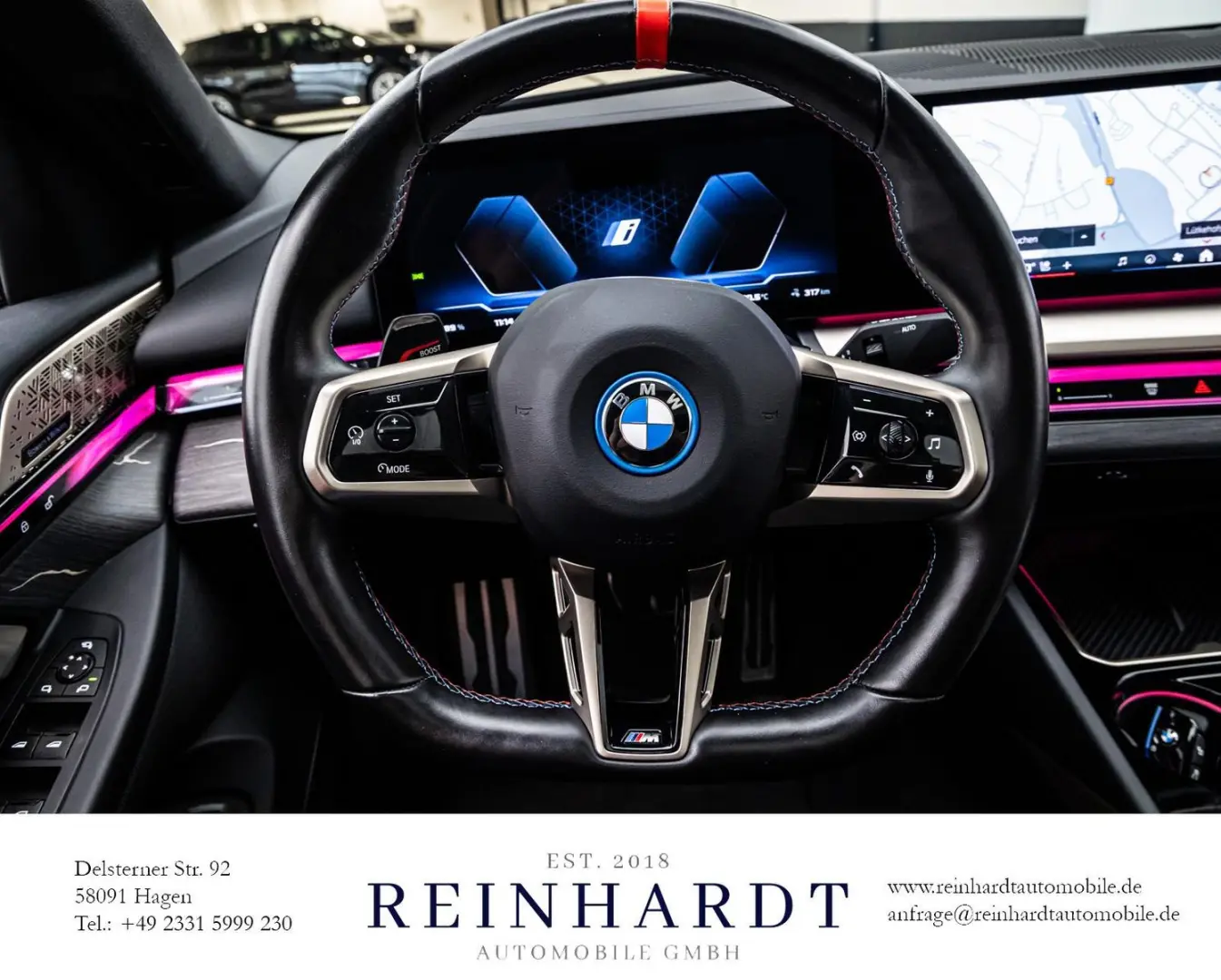 BMW i5 M60 LIMOUSINE xDRIVE ICONIC/ACC/HuD/PANO/B&W