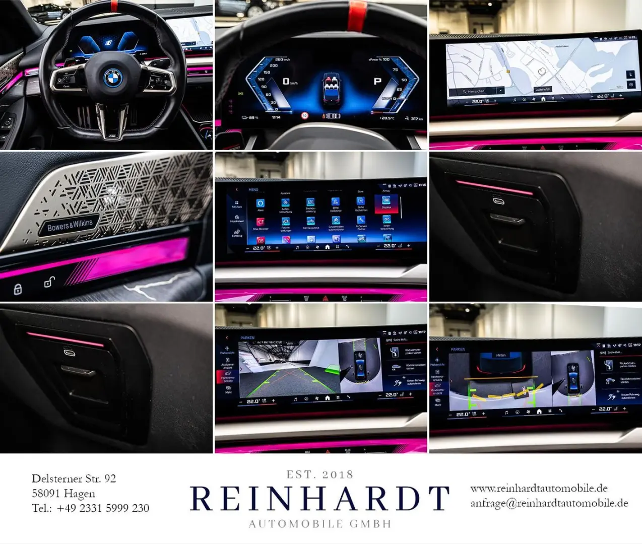 BMW i5 M60 LIMOUSINE xDRIVE ICONIC/ACC/HuD/PANO/B&W