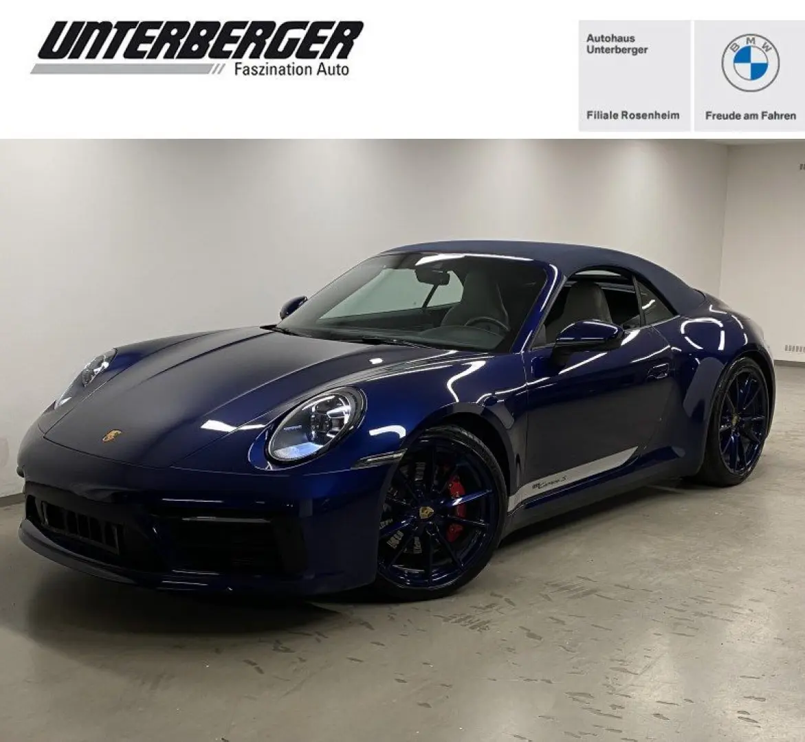Porsche 911 Carrera S 992 Cabrio Sport