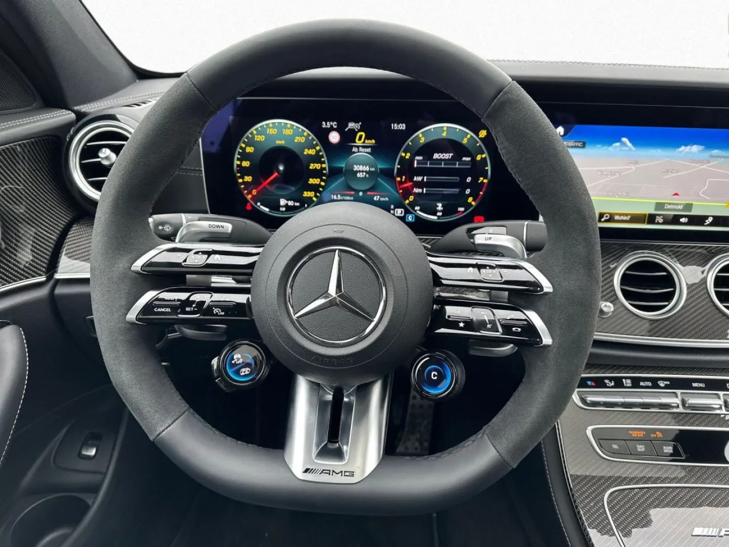 E63 AMG S Driver's Package Speedshift HUD Pano