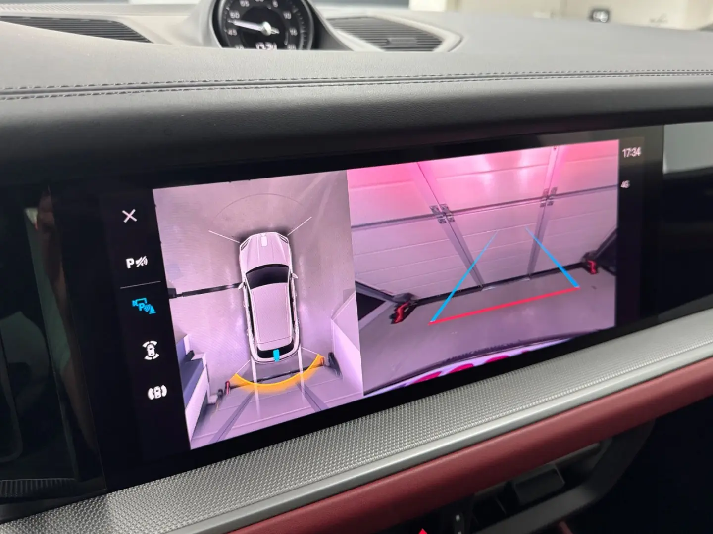 Cayenne SportDesign Massage Sitzluft HeadUp 360°