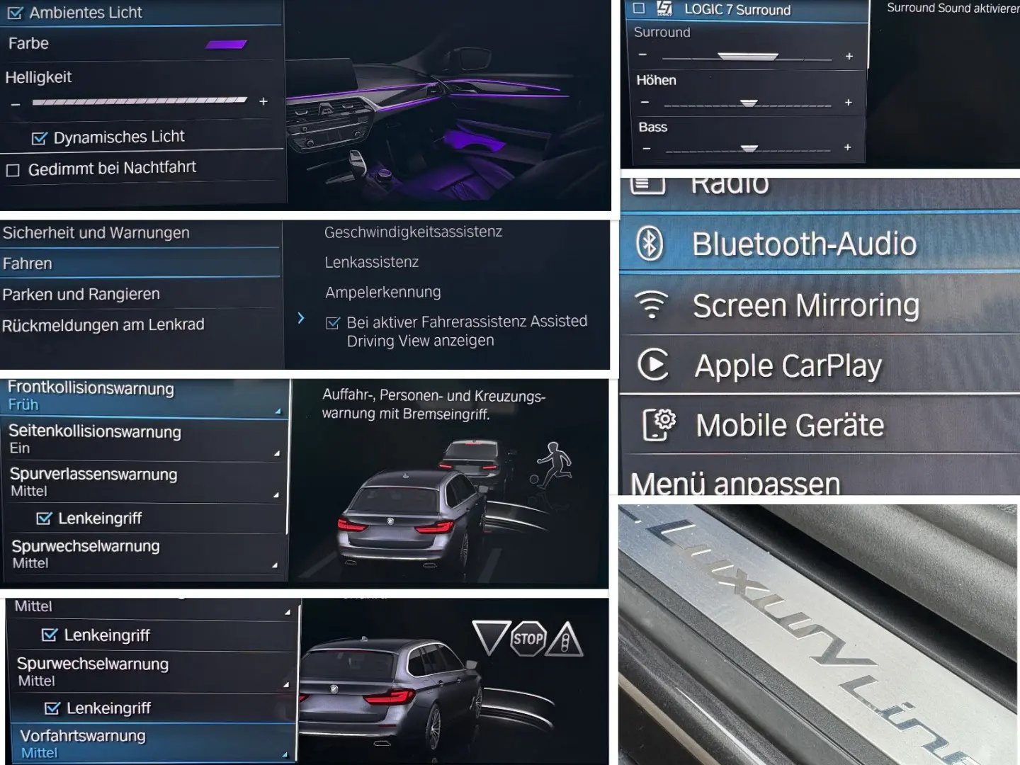 530e 360/PANO/HK/LASER/HUD/AHK/SITZBELÜFTUNG/MEM