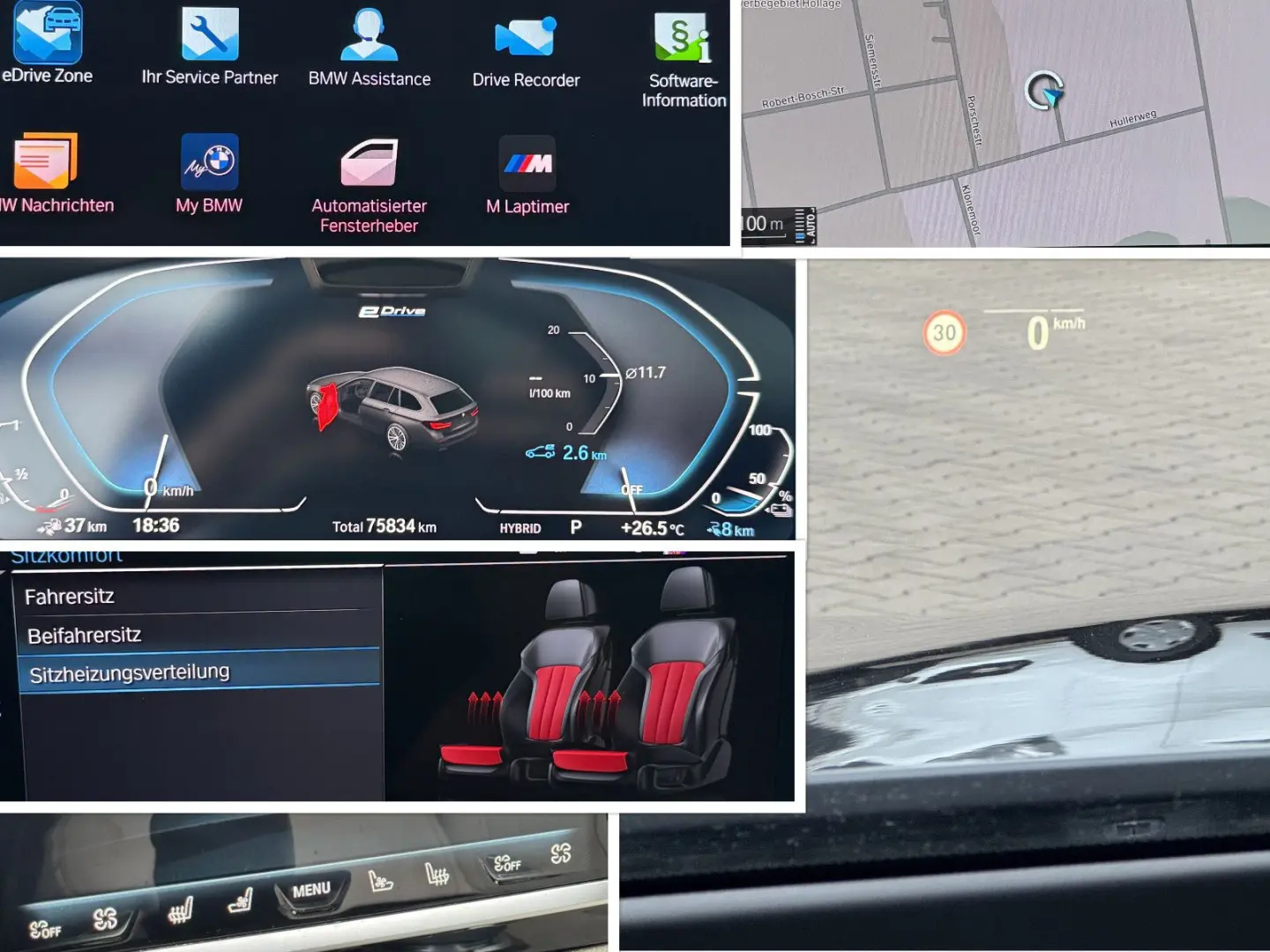 530e 360/PANO/HK/LASER/HUD/AHK/SITZBELÜFTUNG/MEM