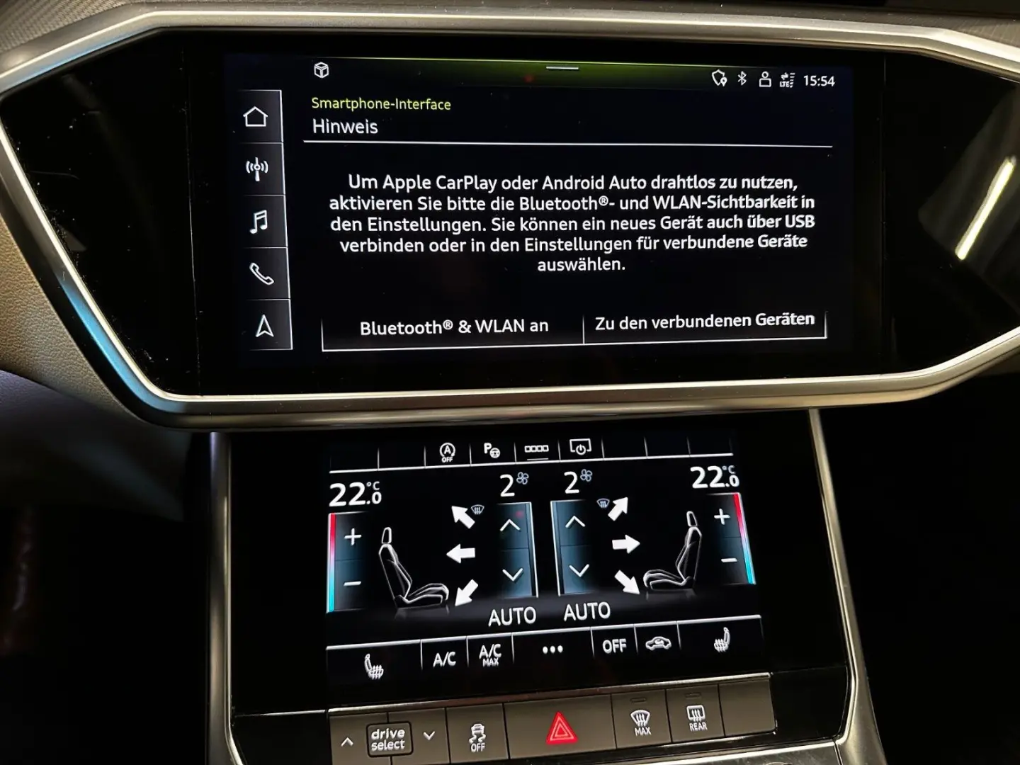 A6 Lim. 50 TDI qua. Sport S-Line Nachtsicht 21Zo