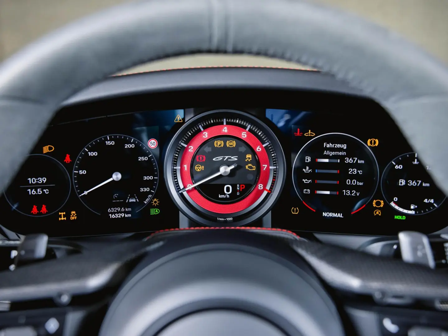 911 Targa 4 GTS Hinterachslenkung 18 Wege Nachts