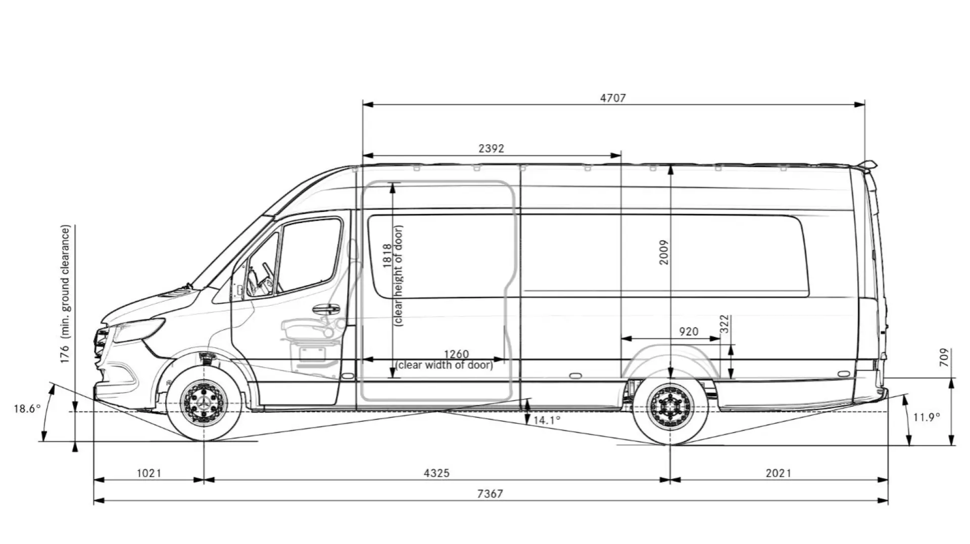 Mercedes-Benz Sprinter 519 microbuz