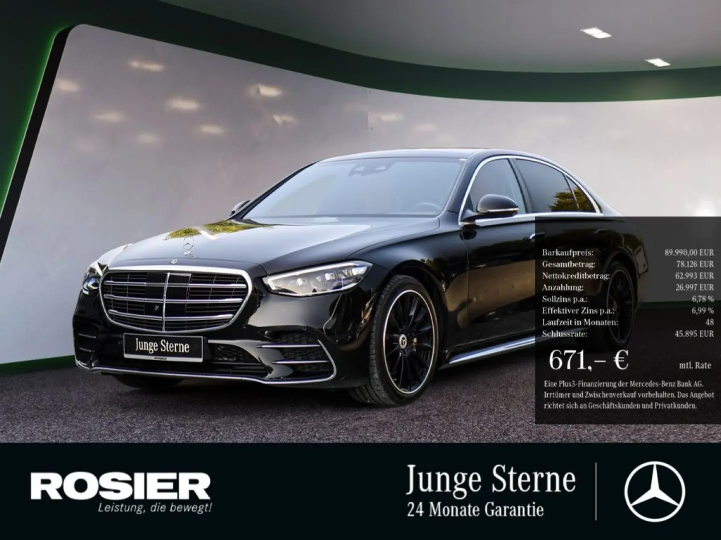S 350 d AMG lang Distr. LED Pano HUD Navi SHD Lu