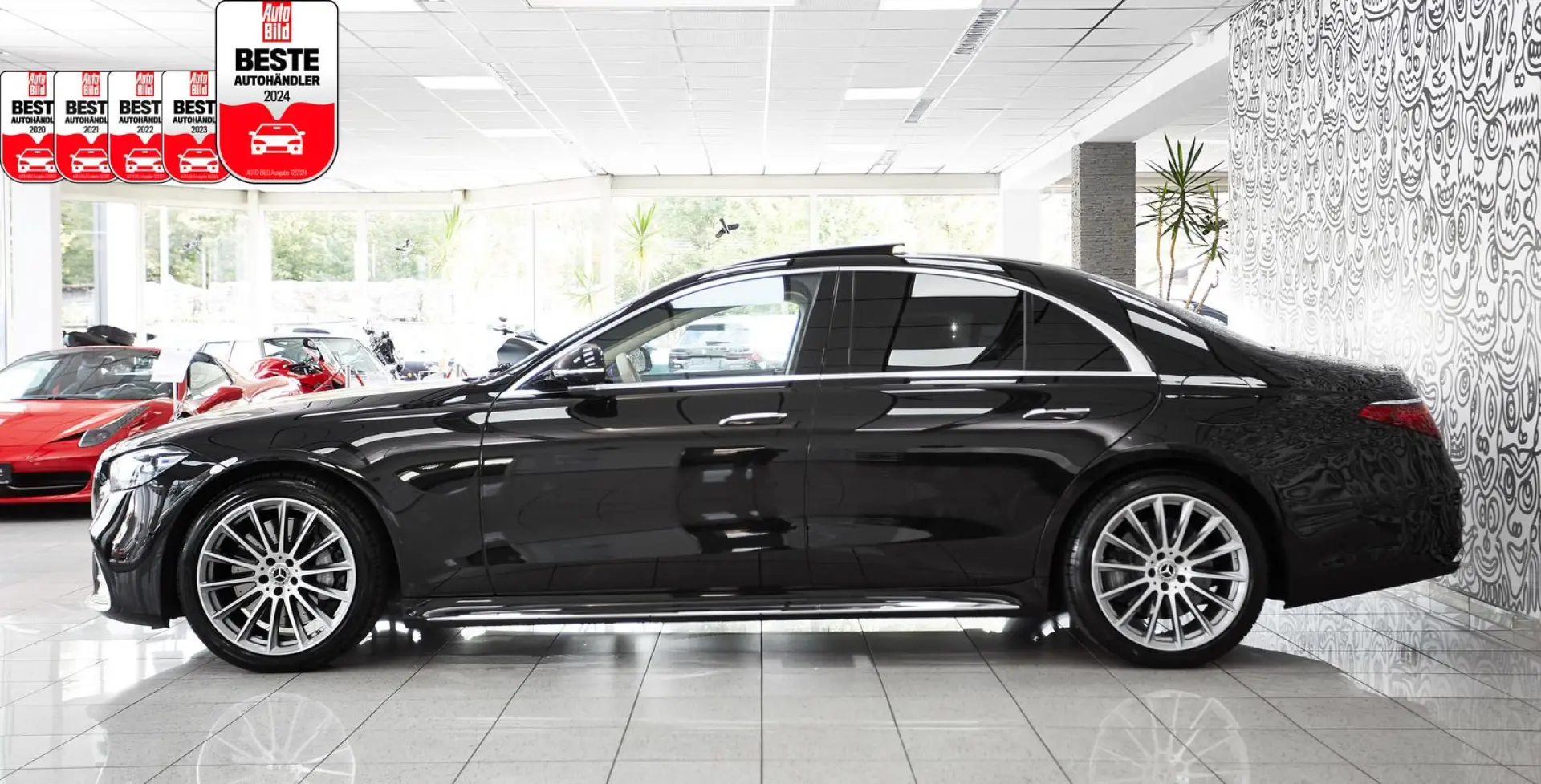 S 580 e 4-MATIC*3x AMG SPORT*DESIGNO*4D-BURM*TV*