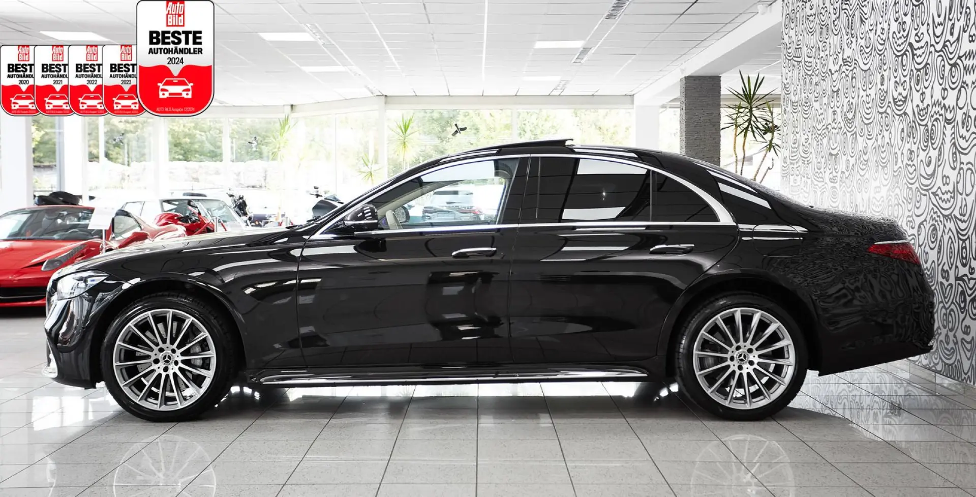 S 580 e 4-MATIC*3x AMG SPORT*DESIGNO*4D-BURM*TV*