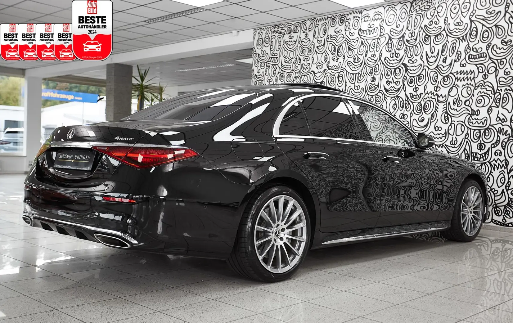 S 580 e 4-MATIC*3x AMG SPORT*DESIGNO*4D-BURM*TV*