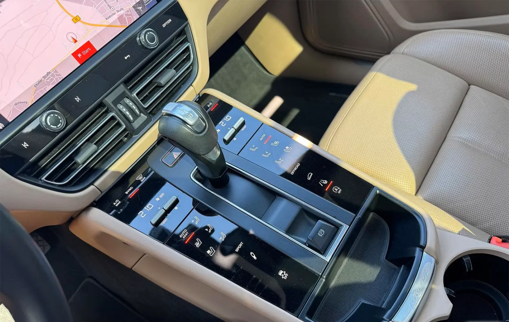 Porsche Macan S Panodach 20 inch ventilație scaun