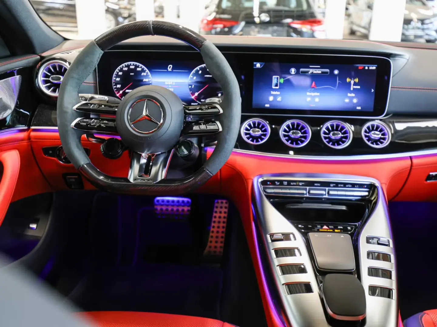 Mercedes-Benz AMG GT 53 4M+ V8-Style Aero Performance