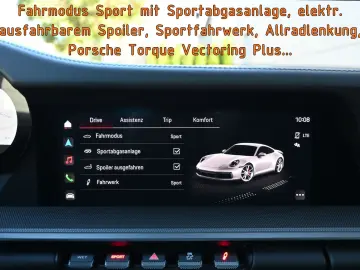 911 992 Carrera 4S Coupé °SPORT DESIGN°ACC°BOSE°